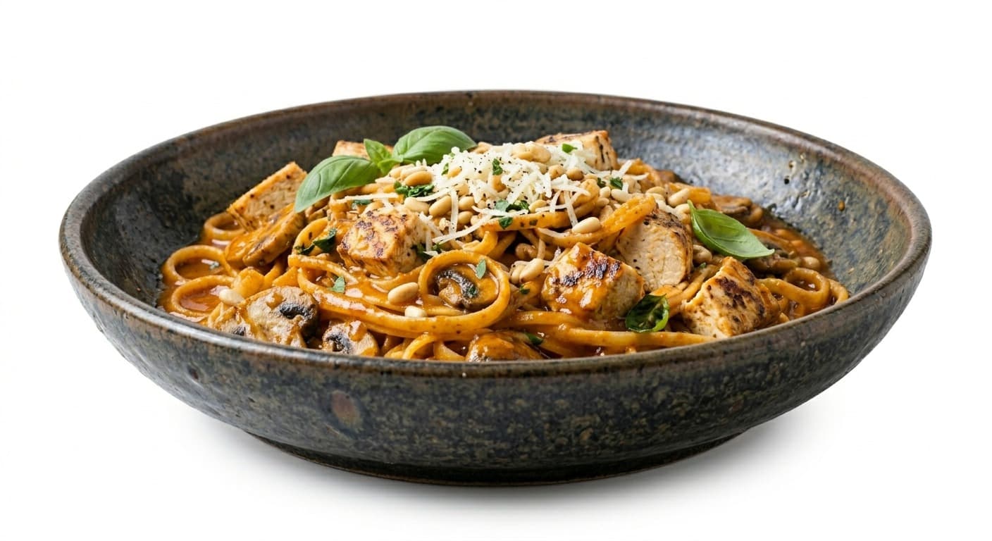 Sicilian Sun Pesto Linguine